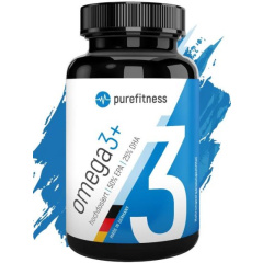 ULTRA HIGH DOSE - Omega 3 capsules plus 2000 mg I certified fish oil I 120 fish oil capsules I 1000mg EPA & 500mg DHA à daily dose by Purefitness