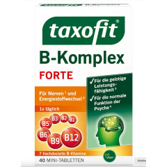 Vitamin B complex tablets, 40 tablets, 7.4 g Dietary supplement