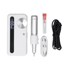 DECOME 3000mAh Adjustable Battery Manicure-Pedicure Set White