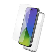 BIGBEN CONNECTED PACKSILIVTIP14P, Bumper, Apple, iPhone 14 Pro, Transparent