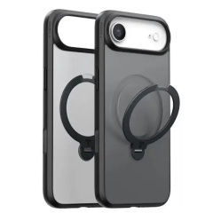 TORRAS Ostand 360° Protective Case, iPhone 17 Air, MagSafe, Back Cover, Apple, iPhone 17 Air, Black