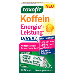Caffeine Energy + Performance Direct Sticks 10 pcs, 20 g