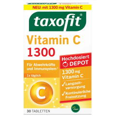 Vitamin C 1300 tablets, 30 tablets, 56.9 g