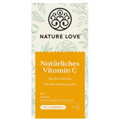 Natural Vitamin C Capsules, 90 capsules, 57 g