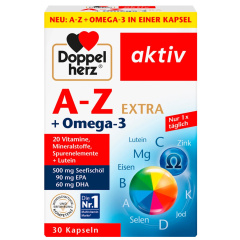 AZ + Omega-3 Extra Capsules 30 count, 45 g