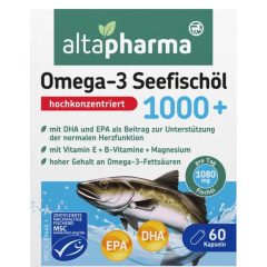 Omega-3 sea fish oil 1000+ B vitamins + folic acid + magnesium + vitamin E