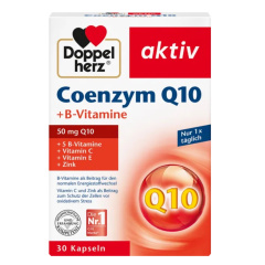 Coenzyme Q10 + B vitamins capsules
