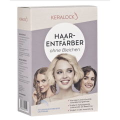 Hair color remover depigmentation gel
