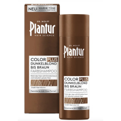 Color Plus shampoo for dark blonde to brown hair, 200 ml