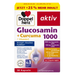 Glucosamine 1000 + Turmeric + Vitamin C Capsules