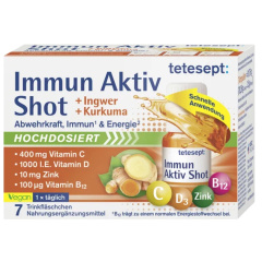 Immune Active Shot drinking ampoules
