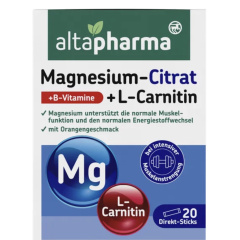 Magnesium citrate + L-carnitine