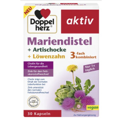 Milk thistle + artichoke + dandelion