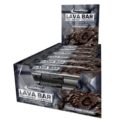 IronMaxx Lava Protein Bar - Dark Cookie - 18 x 40 g