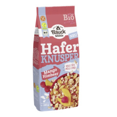 Organic Muesli Oat Crunch Mango & Raspberry