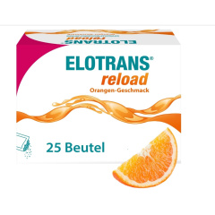 ELOTRANS Reload Electrolyte Powder Sport, Orange, 1 x 25 Bags