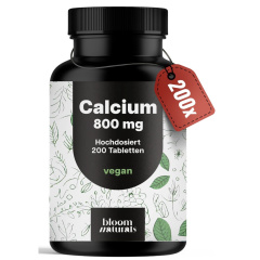 Calcium High Dose - 200 Tablets - 800 mg Per Day