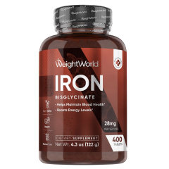 Iron Tablets 28 mg Iron per Day 