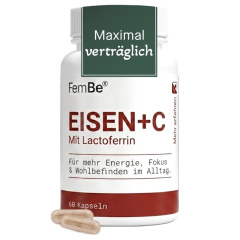 Iron Tablets for Women with Lactoferrin & 142 mg Vitamin C