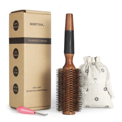 Large round styling brush for men and women 