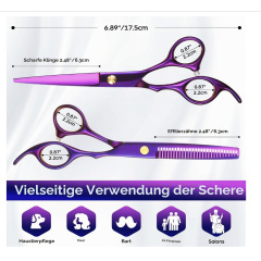 Wenshall Hairdressing Scissors for Professional Salons Hair Cutting Scissors 