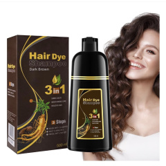 Dark Brown Hair Dye Shampoo for Grey Hair Instant Hair Colour Shampoo Hair Dye in Minutes Hair Colour