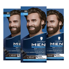 Schwarzkopf Men Perfect Beard Colouration 60 Brown (30 ml), Beard Colour