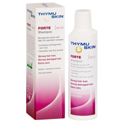 Thymuskin Forte – Shampoo Against Hair Loss for Men & Women – Activates New Hair Growth – Confirmed By Clinical Trials – No Side Effects – Premium Ingredients – 200ml Made in Germany