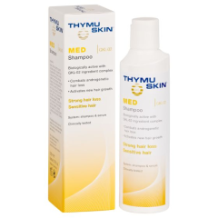 Thymuskin Med Shampoo – Remedy Against Strong Hair Loss for Women and Men – Activates New Hair Growth – Confirmed by Clinical Studies – No Side Effects – 100 ml